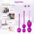 Women Strengthening Vaginal Muscles Stimulator Wireless Remote Vibrator Silicone Kegel Balls Set Pelvic Floor Exerciser